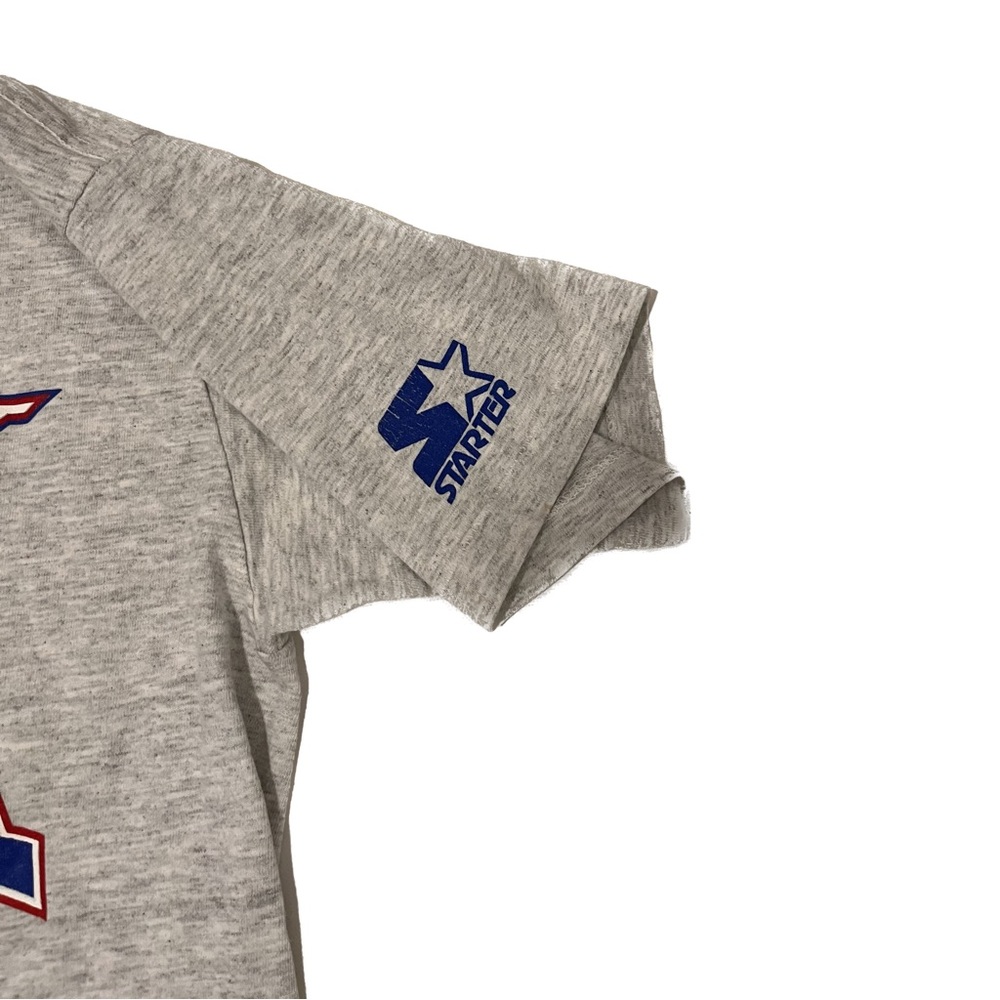 Vintage Single Stitch Team USA Starter Sportswear Printed Grey Tee 1991 Size M - Picture 2 of 6